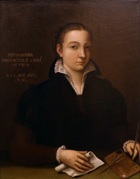 Sofonisba Anguissola, Self-portrait