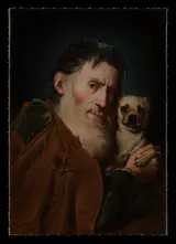 Giacomo Ceruti, An Old Man with a Dog