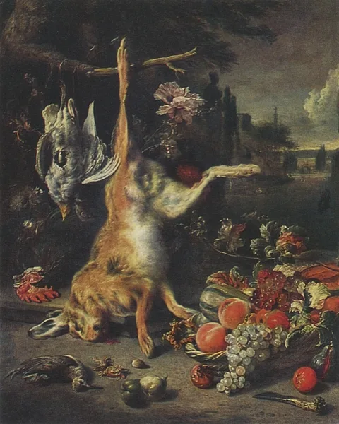 Jan Weenix, Still Life with Dead Hare