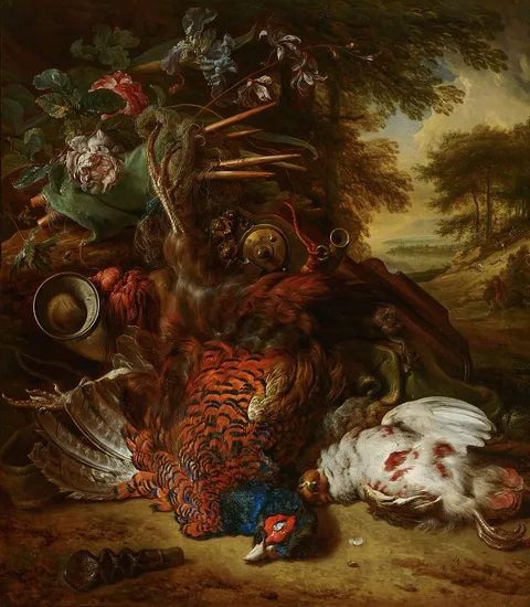 Jan Weenix, Hunting Still Life