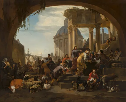 Jan Weenix, The Calling of St Matthew