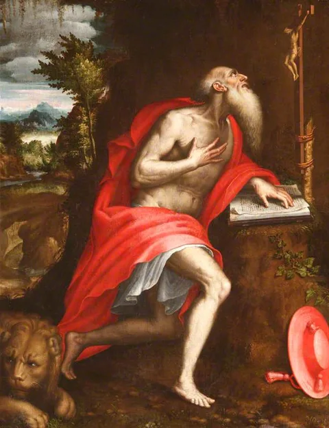 Bernardino Campi, Saint Jerome in the Wilderness