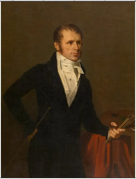 Robert Lefèvre, Portrait of the painter Jan Frans van Dael