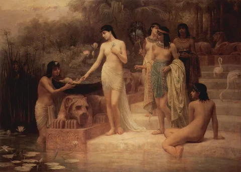 Edwin Long, The Discovery of Moses