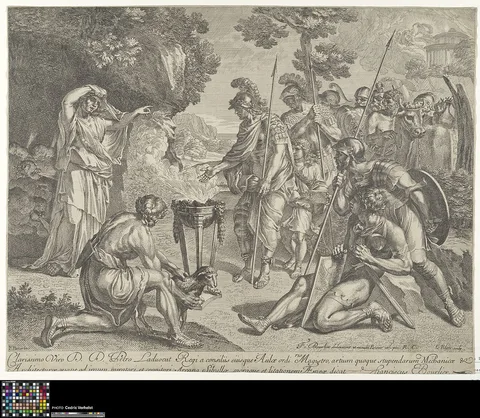 François Perrier, Aeneas and the Sibyl