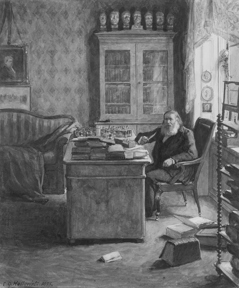 Carl Gustaf Hellqvist, Per Jakob Liedbeck (1802-1876), medical doctor, homeopath, successor to Pehr Henrik Ling, married to Henrica Sophia Carolina Ling
