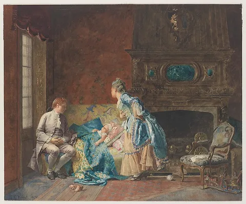Jehan Georges Vibert, The First Babe