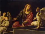 Antiveduto Grammatica, Mary Magdalene at the Tomb of the Risen Christ
