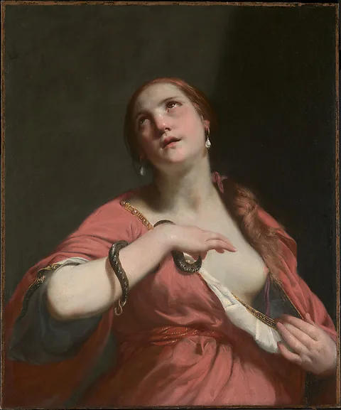 Guido Cagnacci, The Death of Cleopatra