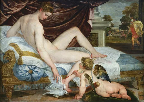 Lambert Sustris, Venus and Cupid