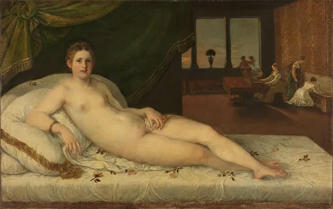 Lambert Sustris, Reclining Venus