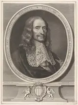 Benoît Audran the Elder, Henry de Beringhen Premier Ecuyer du Roy et Chevalier de ses Ordres Gouverneur des Citadelles de Marseille, 1710