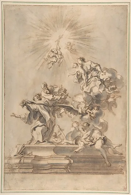 Gregorio De Ferrari, The Ascension of the Virgin