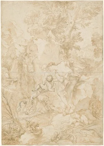 Gregorio De Ferrari, Echo and Narcissus
