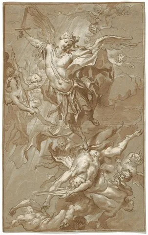 Gregorio De Ferrari, Saint Michael and the Rebel Angels