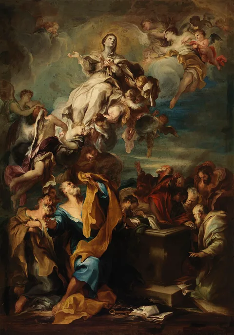 Gregorio De Ferrari, The Assumption of the Virgin