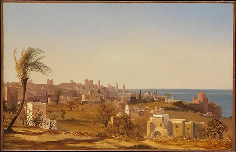 Jules Coignet, View of Beirut