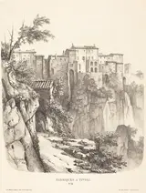 Jules Coignet, Fabriques à Tivoli (Buildings at Tivoli)