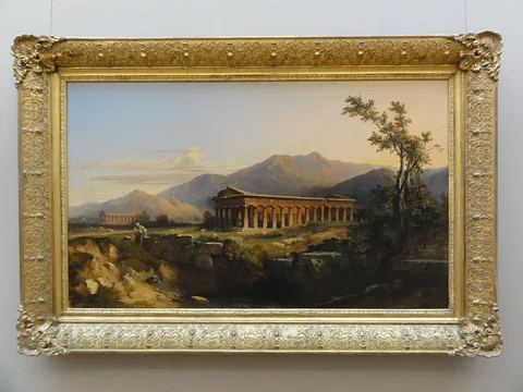 Jules Coignet, Poseidon Temple in Paestum