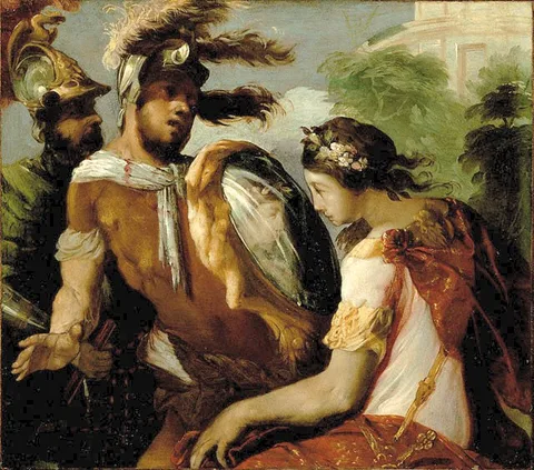 Francesco Maffei, Rinaldo and the Mirror-Shield
