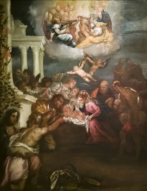 Francesco Maffei, Adoration of the shepherds