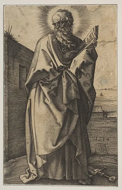 Johannes Wierix, Saint Paul (copy)