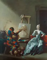 Giovanni Domenico Ferretti, The Harlequin Painter