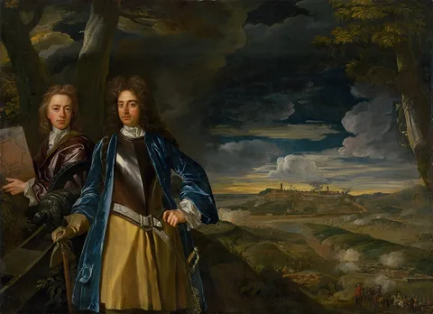 John Closterman, General Michael and John Richardson in the Battle of Belgrade