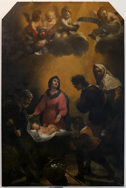 Luciano Borzone, Adoration of the Shepherds