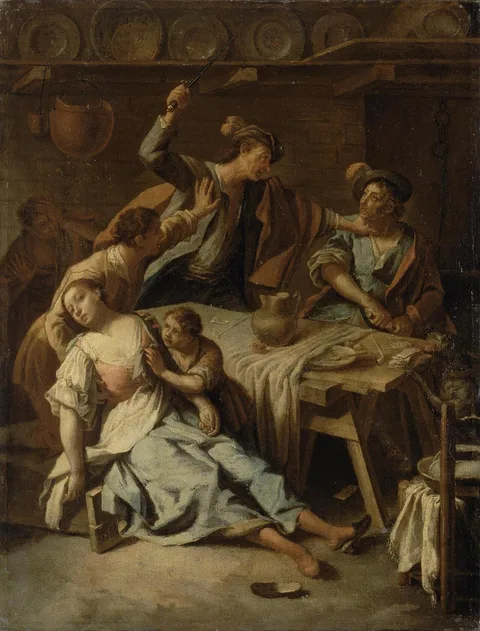 Domenico Maggiotto, Quarrel of Gamblers