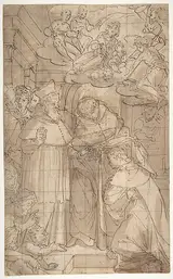 Aurelio Lomi, Saint Hyacinth Receiving the Dominican Habit