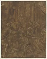 Aurelio Lomi, The Banquet of Ahasuerus and Esther