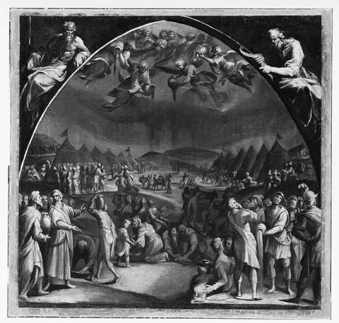 Aurelio Lomi, The Gathering of Manna