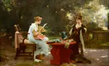 Marcus Stone, Her First love Letter