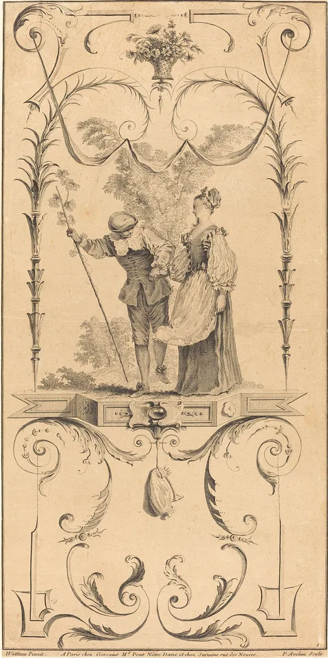 Pierre-Alexandre Aveline, Shepherd and Shepherdess (?)