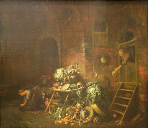 François Ryckhals, Barn interior
