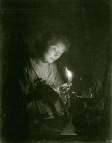 Arnold Boonen, Girl with a Lantern