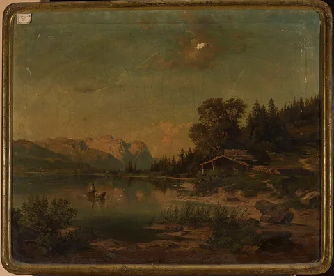 Karl Müller, Lake in the mountains