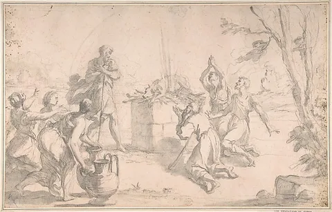 Aureliano Milani, The Sacrifice of Noah