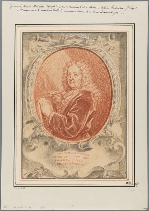 Pietro Nelli, Portrait of Giovanni Maria Morandi