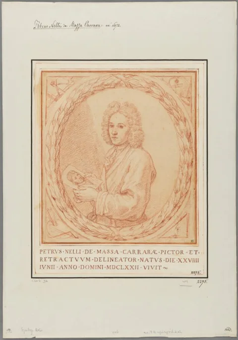 Pietro Nelli, Self-portrait