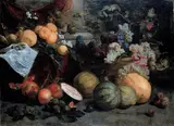 Jan Roos, Still Life with Fruit and Vegetables