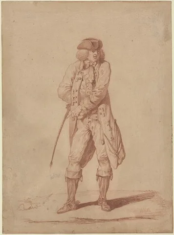 Pierre-Alexandre Wille, Gentleman with a Riding Crop