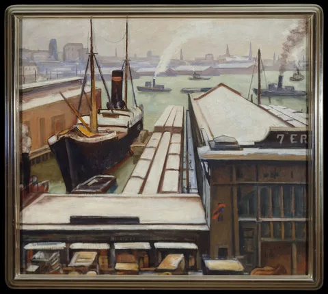 Samuel Halpert, East River