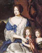 Jacques Vaillant, Portrait of Sophie Dorothea van Brunswick-Lüneburg
