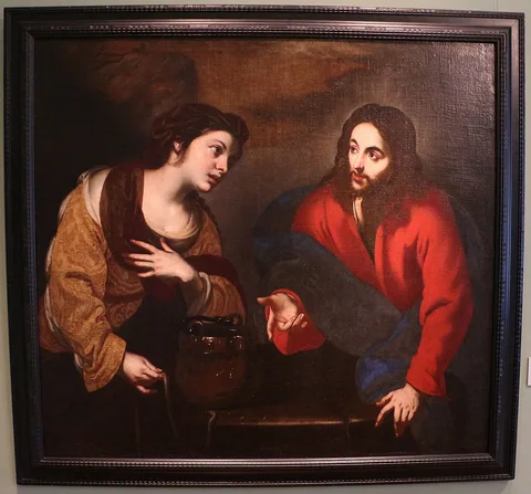 Giuseppe Marullo, Christ and the woman of Samaria