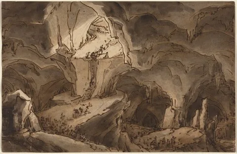 Antonio Basoli, Entrance to the Bowels of the Earth