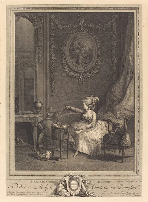Nicolas de Launay, La Consolation de l'absence