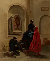 Edwin Blashfield, The Artist Paints the Church