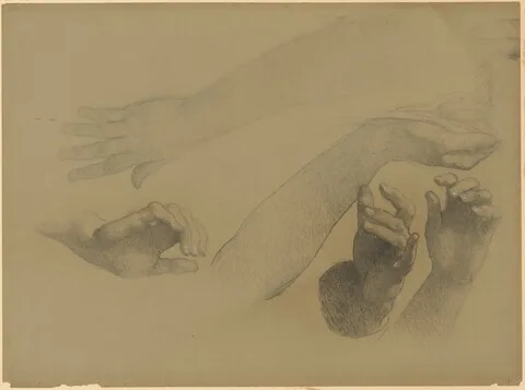 Edwin Blashfield, Study of Hands